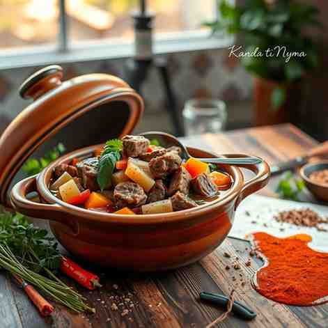 Kanda ti Nyma - Meat & Veggie Stew Recipe